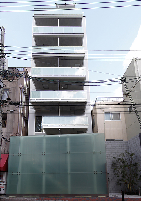 マンション① 南側外観