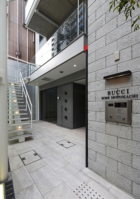 マンション① アプローチ